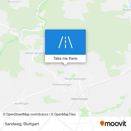 Карта Sandweg