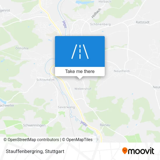 Карта Stauffenbergring