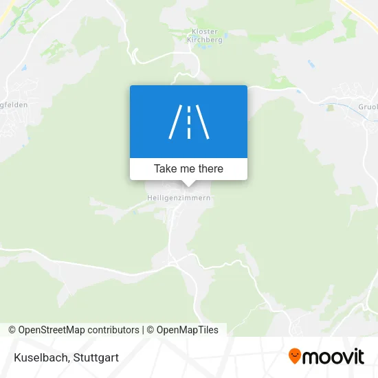Карта Kuselbach