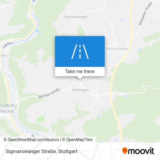 Sigmarswanger Straße map