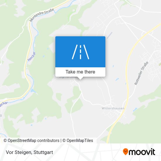 Карта Vor Steigen