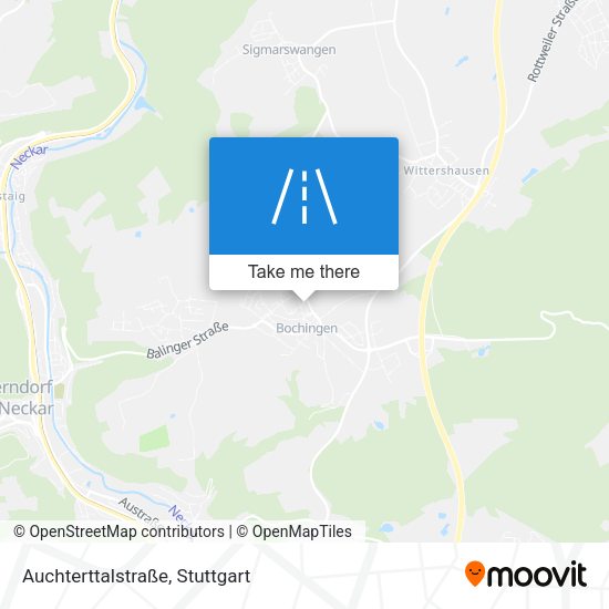 Auchterttalstraße map