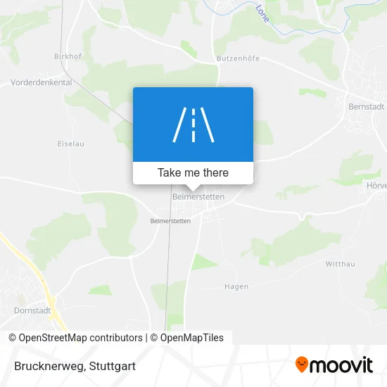 Карта Brucknerweg