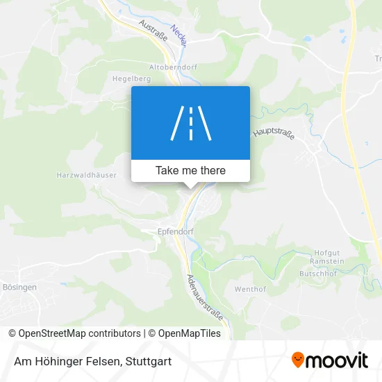 Карта Am Höhinger Felsen