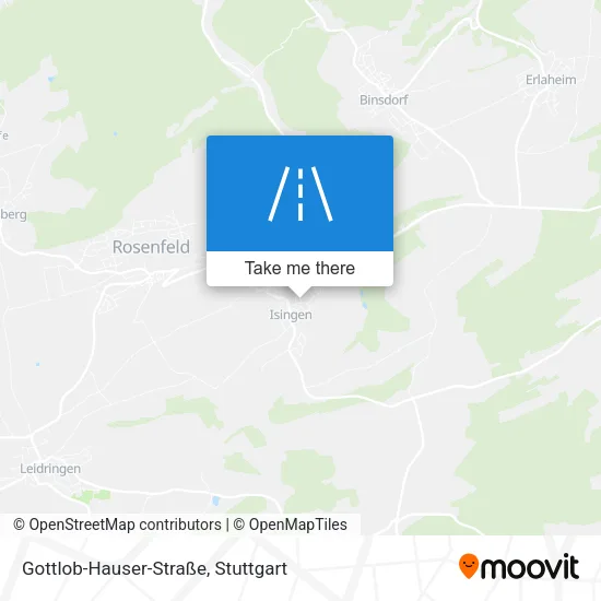 Карта Gottlob-Hauser-Straße