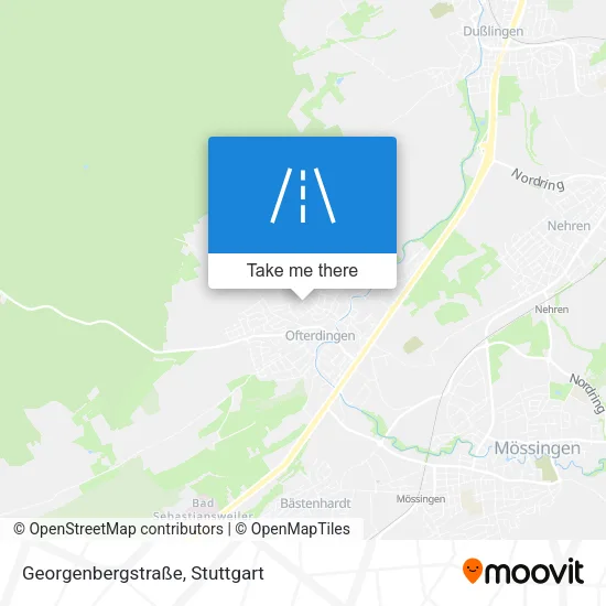 Карта Georgenbergstraße