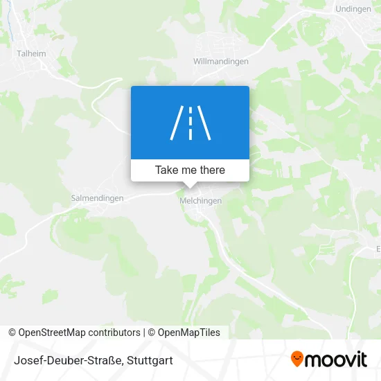 Карта Josef-Deuber-Straße