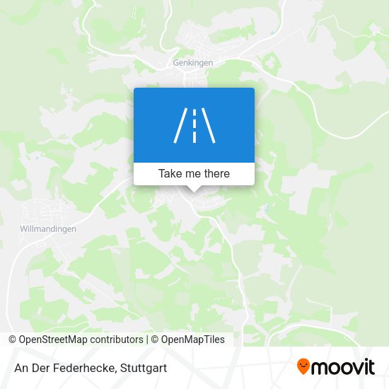 Карта An Der Federhecke