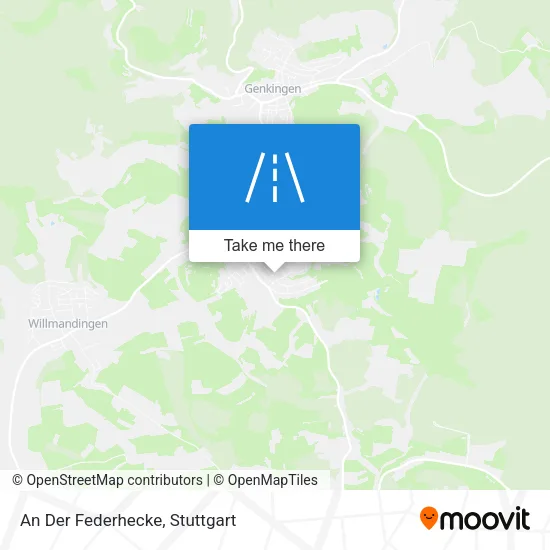 Карта An Der Federhecke