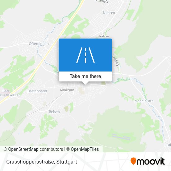 Grasshoppersstraße map
