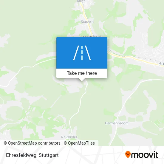 Карта Ehresfeldweg