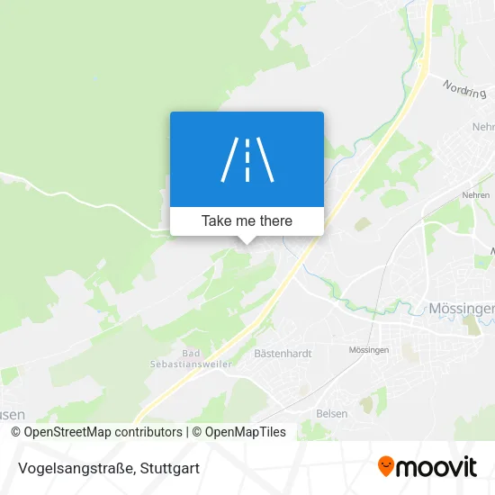 Карта Vogelsangstraße