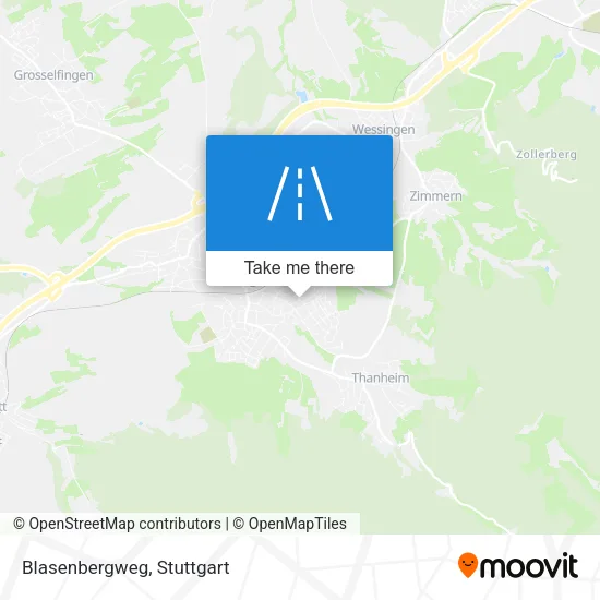 Карта Blasenbergweg