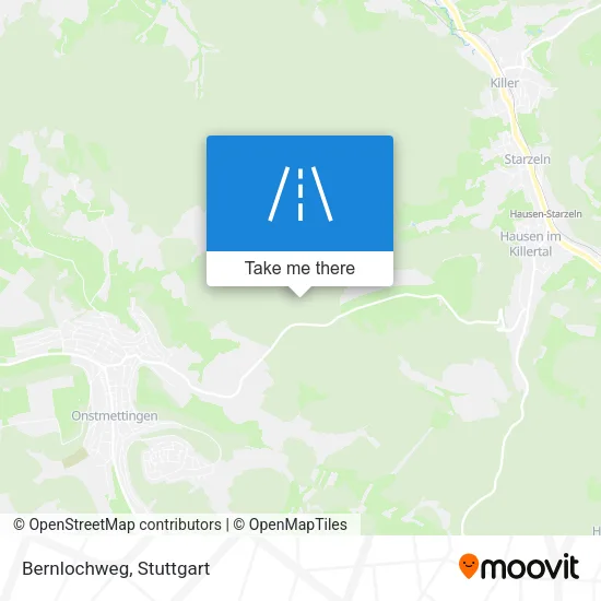 Карта Bernlochweg