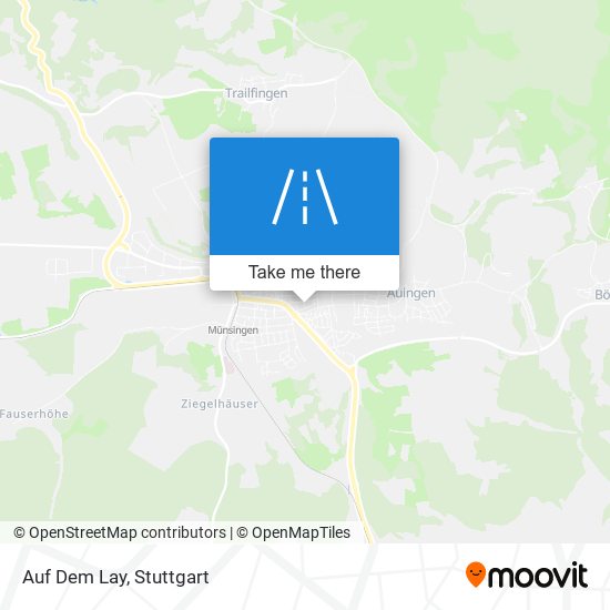 Auf Dem Lay map