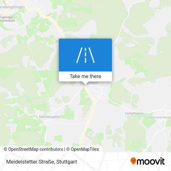 Meidelstetter Straße map
