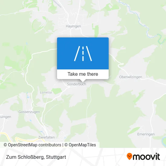 Карта Zum Schloßberg