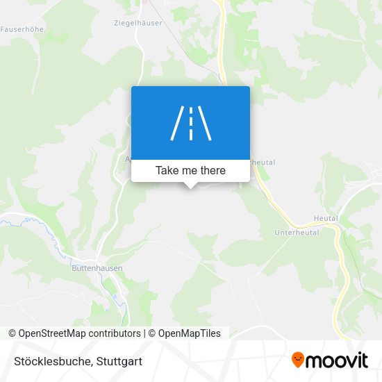 Stöcklesbuche map