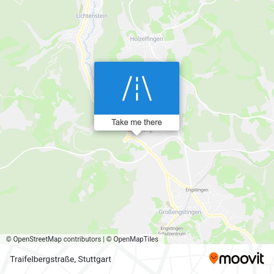 Traifelbergstraße map
