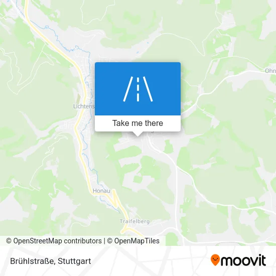 Карта Brühlstraße