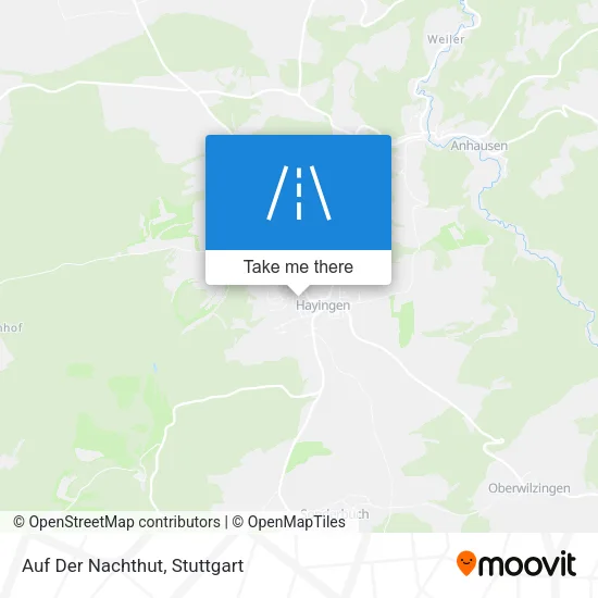 Карта Auf Der Nachthut