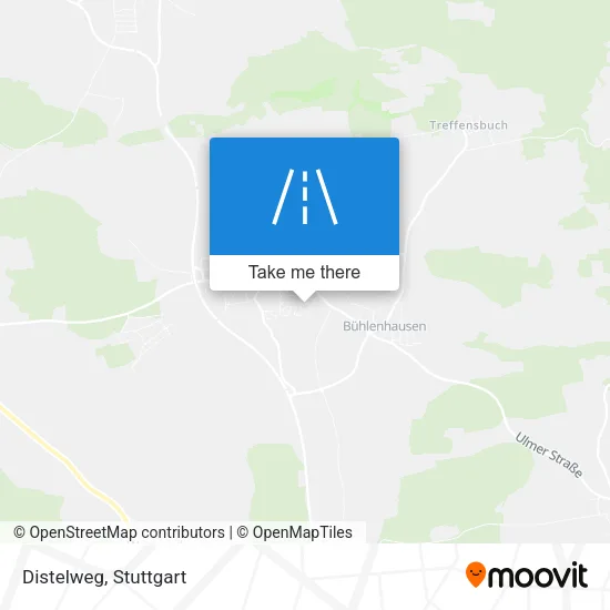 Карта Distelweg
