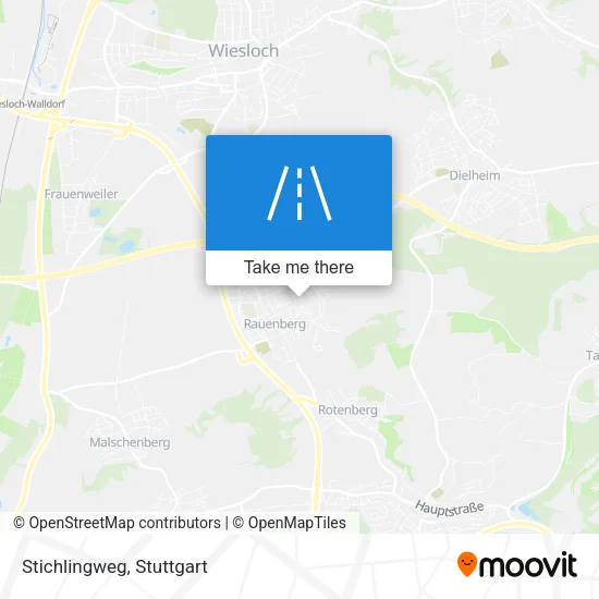 Карта Stichlingweg