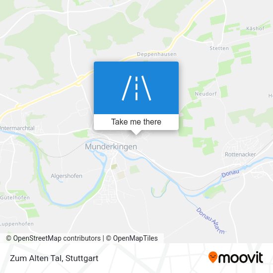 Карта Zum Alten Tal