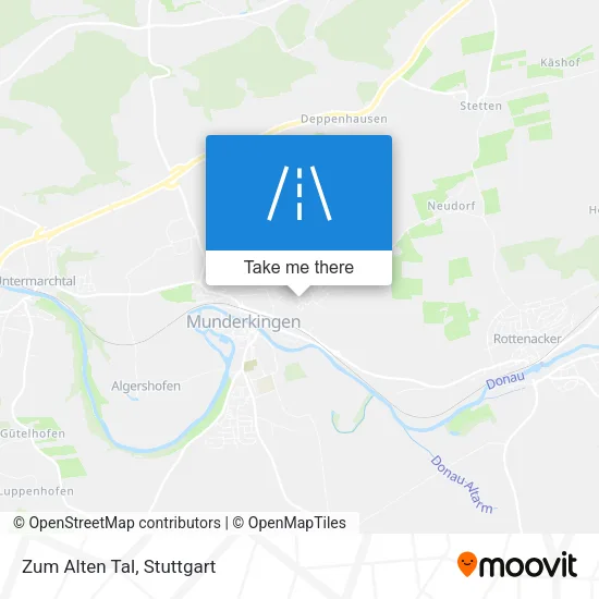 Карта Zum Alten Tal