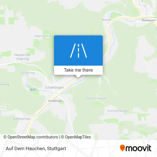 Карта Auf Dem Hauchen