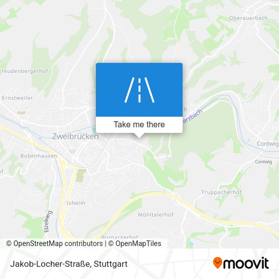 Jakob-Locher-Straße map