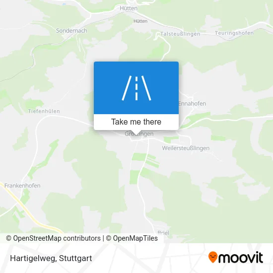 Карта Hartigelweg