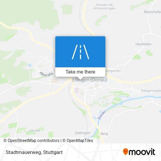 Карта Stadtmauerweg