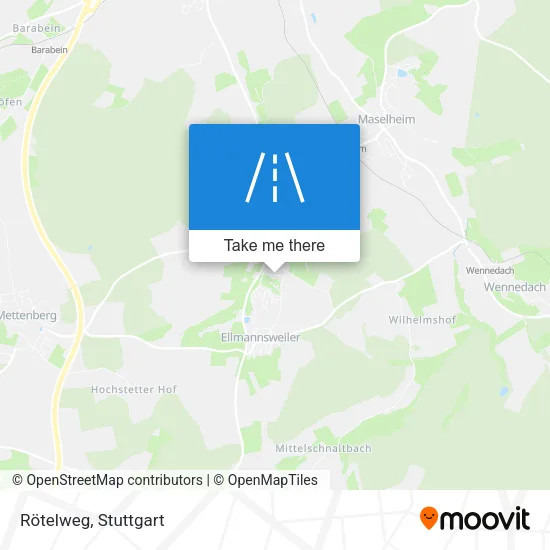 Карта Rötelweg