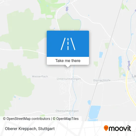 Карта Oberer Kreppach