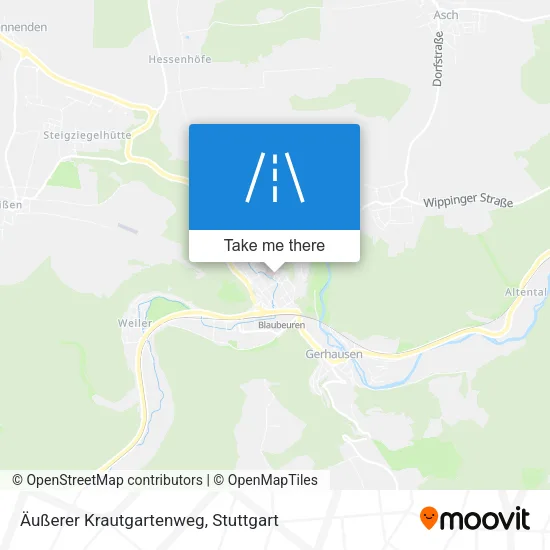 Карта Äußerer Krautgartenweg
