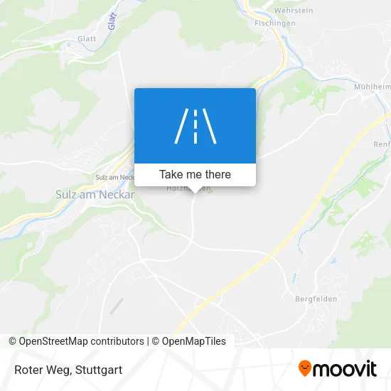 Карта Roter Weg