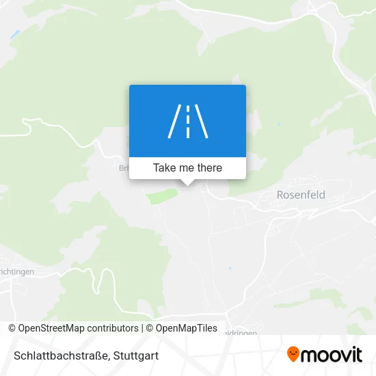 Карта Schlattbachstraße