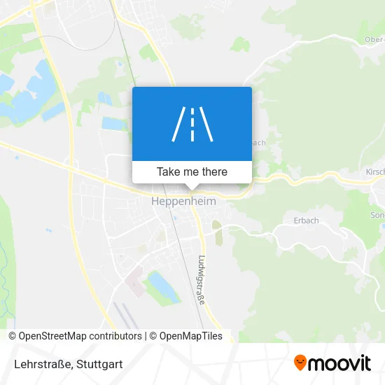Lehrstraße map