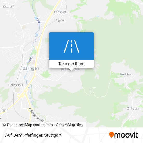 Карта Auf Dem Pfeffinger