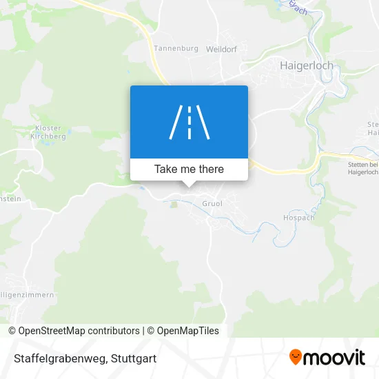 Карта Staffelgrabenweg
