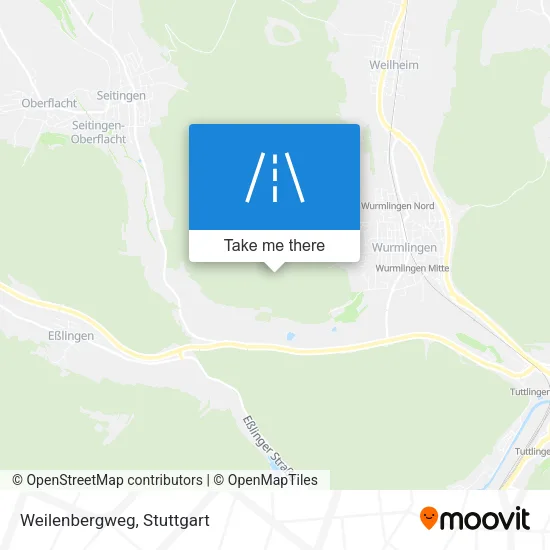 Карта Weilenbergweg