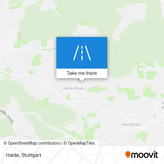 Карта Halde