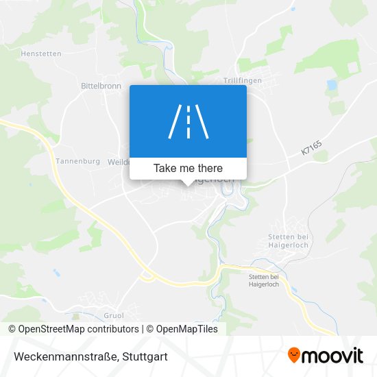 Weckenmannstraße map
