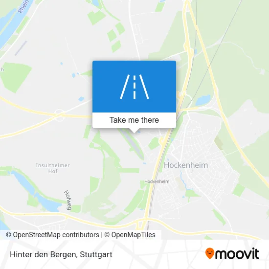 Карта Hinter den Bergen