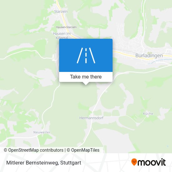 Карта Mitlerer Bernsteinweg