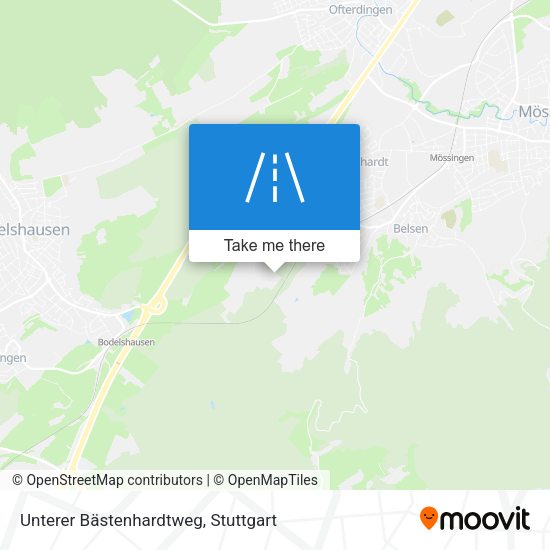 Карта Unterer Bästenhardtweg