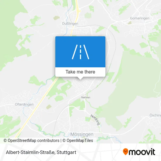 Albert-Staimlin-Straße map