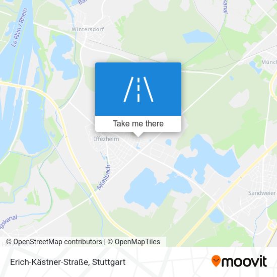 Erich-Kästner-Straße map
