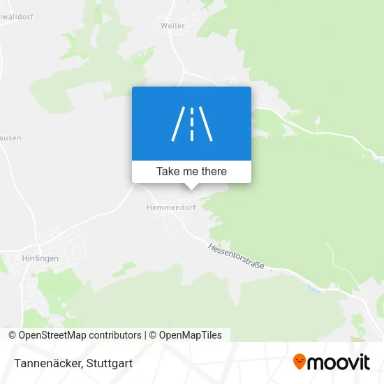 Карта Tannenäcker